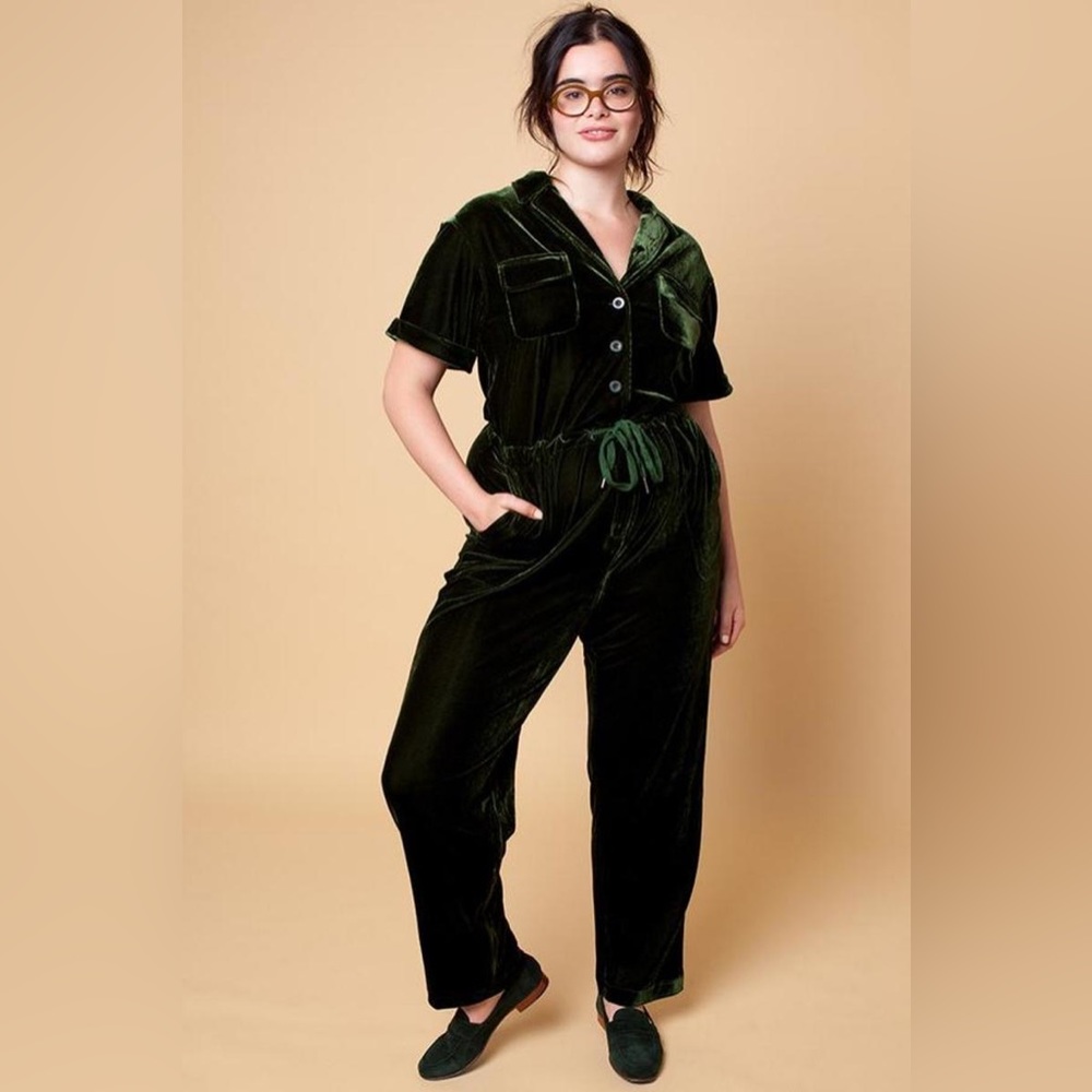 Rachel Antonoff jewel velour jumpsuit